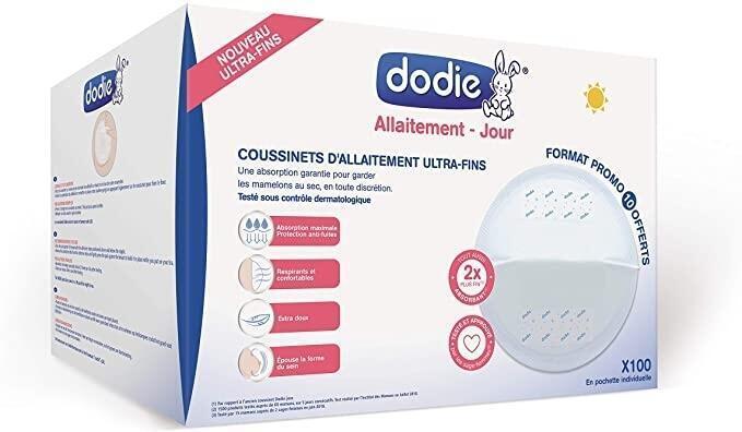 Wkładki jednorazowe Dodie biały 100 szt. w024
