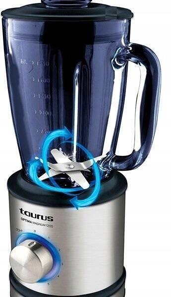 ŚWIETNY Blender kielichowy Taurus Optima Magnum 1200 W 2600 (7)