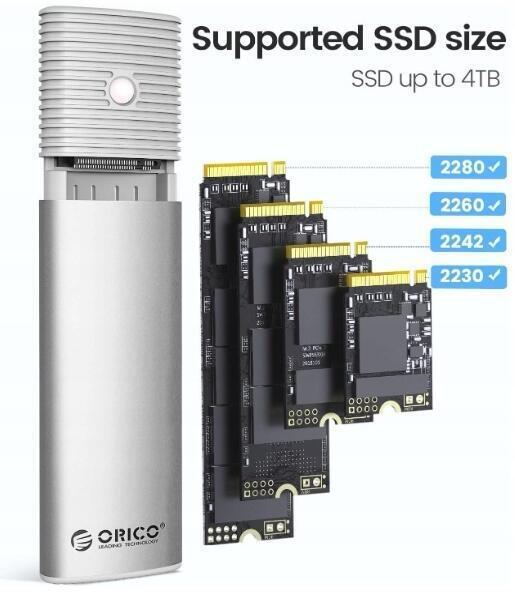 Zewnętrzna Kieszeń - Obudowa Do SSD Orico M.2 - Prędkość i Wygoda 3510 (7)