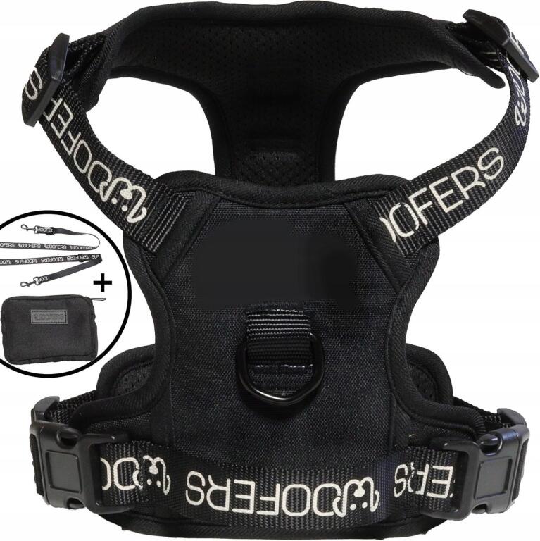 Super wytrzymała Uprząż dla psa bez ciągnięcia Woofers Rozmiar M 1491