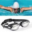 Ultralekkie okulary pływackie z regulowanymi paskami z szkłami -6.50 1304 (2)