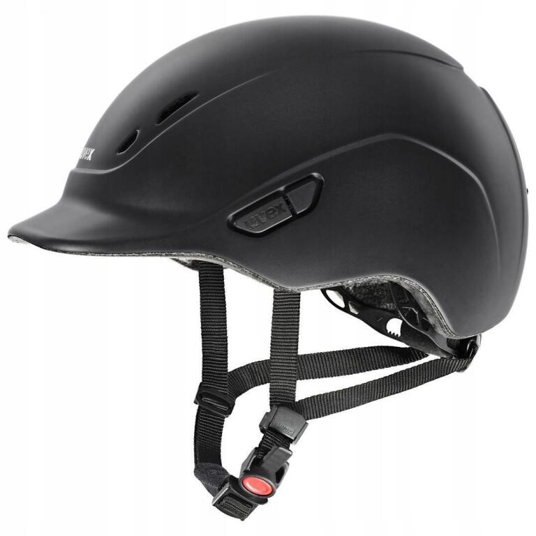 Profesjonalny UVEX, Kask KIDOXX matowy, 49-54 cm czarny 8794