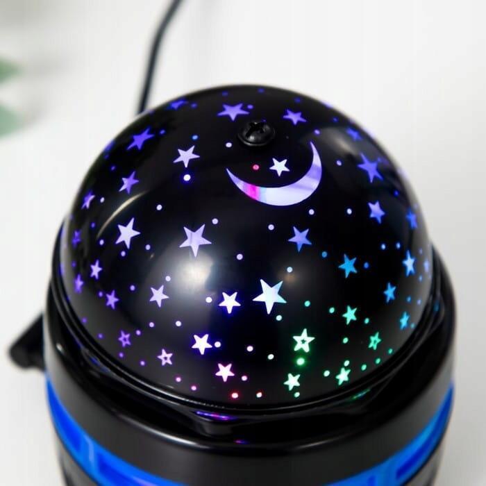 Świetny Projektor gwiazd Kula dyskotekowa DISCO LED USB 2472 (2)