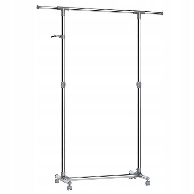 Świetny Wieszak stojący metal Songmics odcienie szarości 7035 (2)