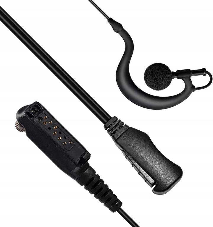 UAYESOK Walkie Talkie słuchawki douszne z mikrofonem 1269 (4)