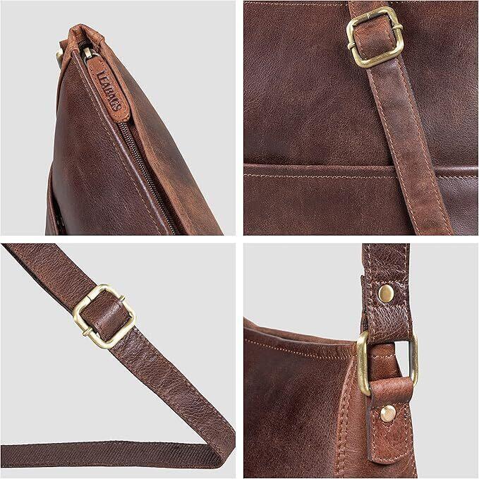 Vintage LEABAGS torebka Uniseks Milano 0919 (4)