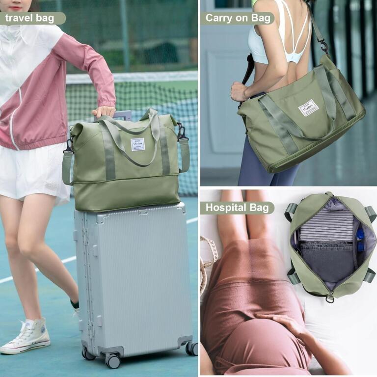 Torba podróżna Damska torba sportowa 40x20x25 1552 (3)