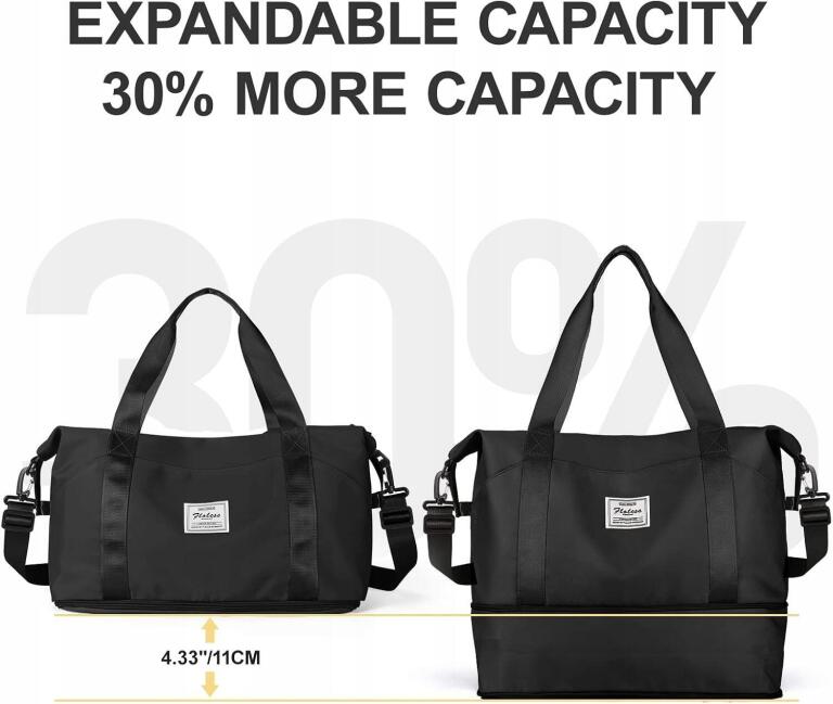 Torba podróżna Damska torba sportowa 40x20x25 1551 (2)