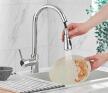 Heable Kran Bateria Kuchenna Chrom z Wyciąganą Wylewką Obrót 360° 1396 (5)