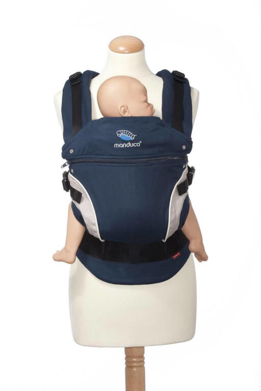 Świetne Nosidełko ergonomiczne dla Twojego dziecka Manduca First Navy N068 (8)