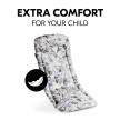 Wkładka do siedziska spacerowego Floral Grey 0088 (4)