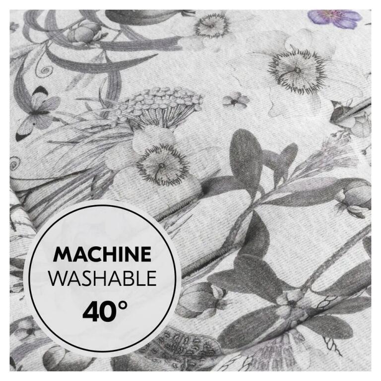 Wkładka do siedziska spacerowego Floral Grey 0088 (5)