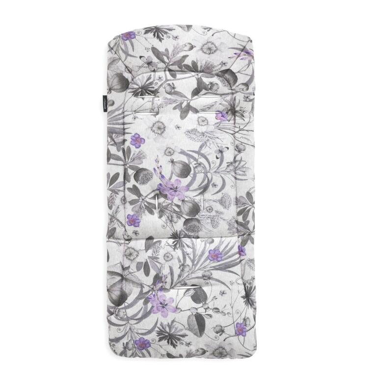 Wkładka do siedziska spacerowego Floral Grey 0088