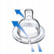 Dodie ZESTAW SZKLANYCH 3 butelek 1x150 ml, 2x270ml + smoczek 6521 (4)