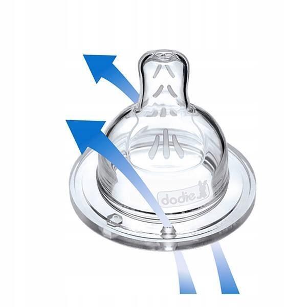 Dodie ZESTAW SZKLANYCH 3 butelek 1x150 ml, 2x270ml + smoczek 6521 (4)