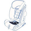 Qshino INU300 akcesorium do fotelików samochodowych Baby car 2761 (3)