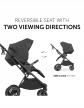 Wózek 2w1 Hauck Vision X Set Black Komfortowy dla Twojego dziecka 5232 (3)