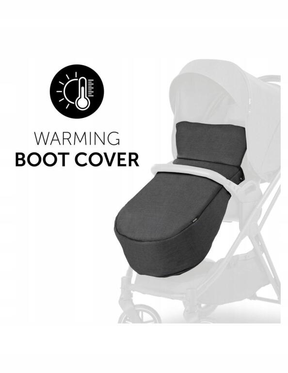 Wózek 2w1 Hauck Vision X Set Black Komfortowy dla Twojego dziecka 5232 (4)