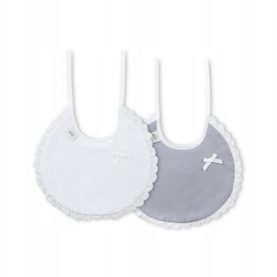 Świetne śliniaki interbaby materiałowe Zestaw 2 szt. 3255
