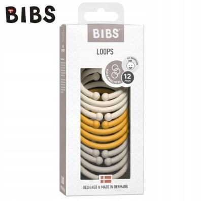 ZAWIESZKA DO SMOCZKA DZIECKA ZESTAW 12 SZTUK BIBS 6000