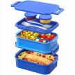 WAYEEE Pojemnik Na Lunch 2130ml Bento Box Dla Dzieci i Dorosłych 1463