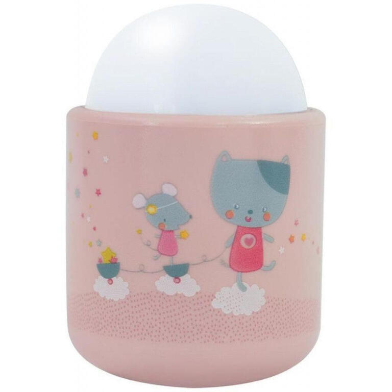 Lampka nocna Pabobo róże i fiolety L046 (2)