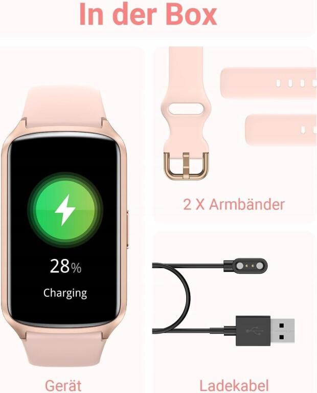 ZEGAREK FITNESS TRACKER HD 1,47 CALA 25 TRYBÓW DAMSKI H091 1261 (2)