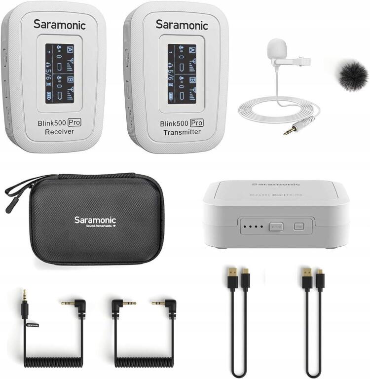 Bezprzewodowy zestaw audio SARAMONIC Blink500 Pro B1W 2125
