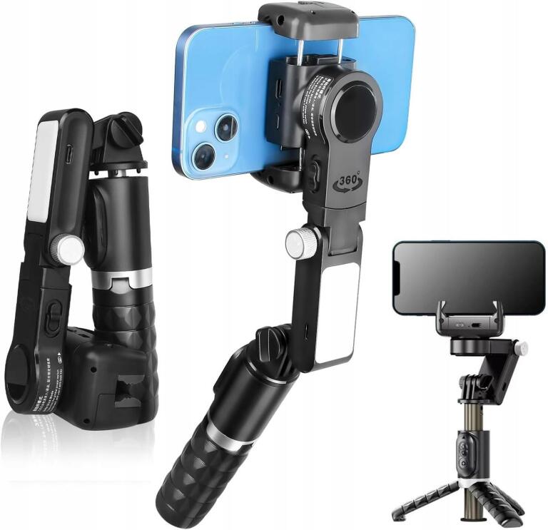 stabilizator do selfie z pilotem zdalnego sterowania Bluetooth 1602