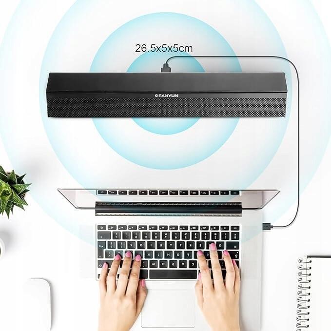 GŁOŚNIK MINI SOUNDBAR BLUETOOTH 5.0 SANYUN SW010 1097 (4)