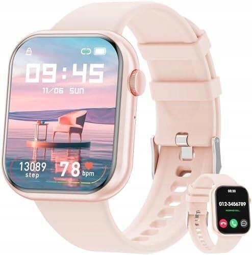 Inteligentny zegarek z połączeniami Bluetooth, 1,85