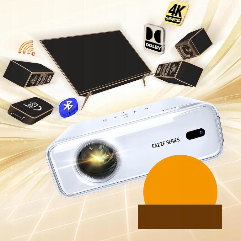Eazze D1 inteligentny projektor kina domowego 5208 (2)