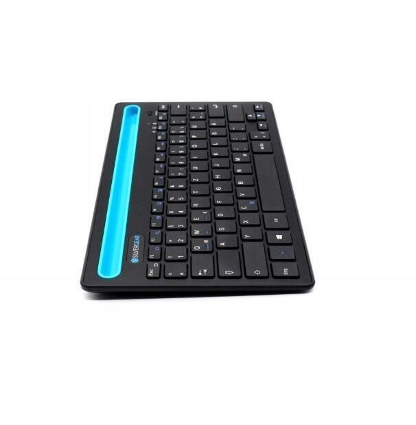 Bezprzewodowa klawiatura z uchwytem na smartfon z układem QWERTY 9570 (3)