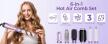 Świetny zestaw 6-w-1 suszarko-lokówka 1000W UKLISS WT-623 3595 (2)
