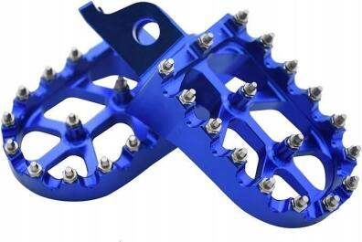 JFG Racing Podnóżki do Kawasaki 65-701 Te TC FE FC Enduro NIEBIESKIE 8815