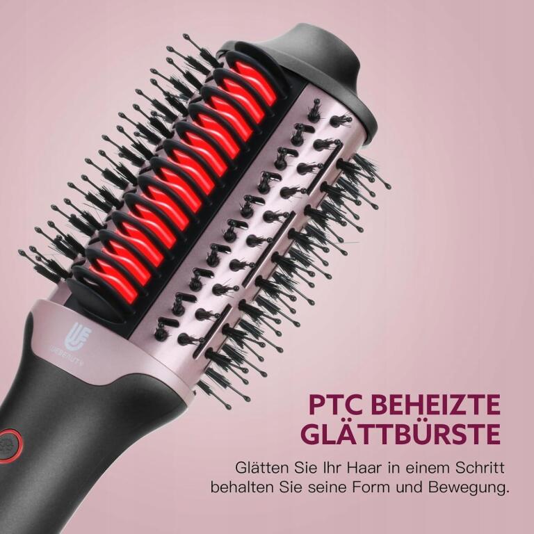 WEBEAUTY Suszarka do włosów szczotka prostownica 2W1 110000 obr/min 1687 (3)