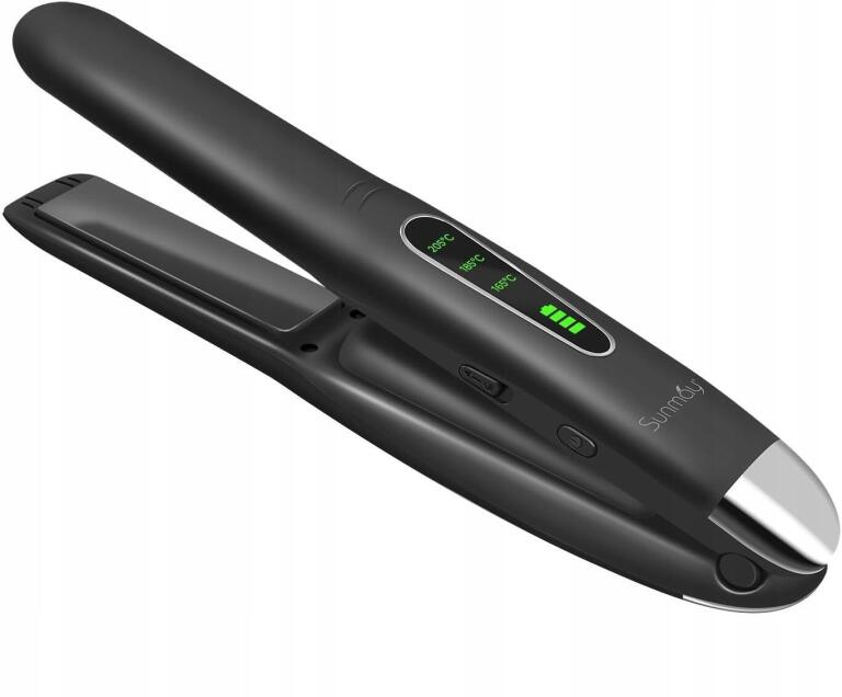 Bezprzewodowa prostownica do włosów SUNMAY Voga 2 w 1, 4800 mAh 1549