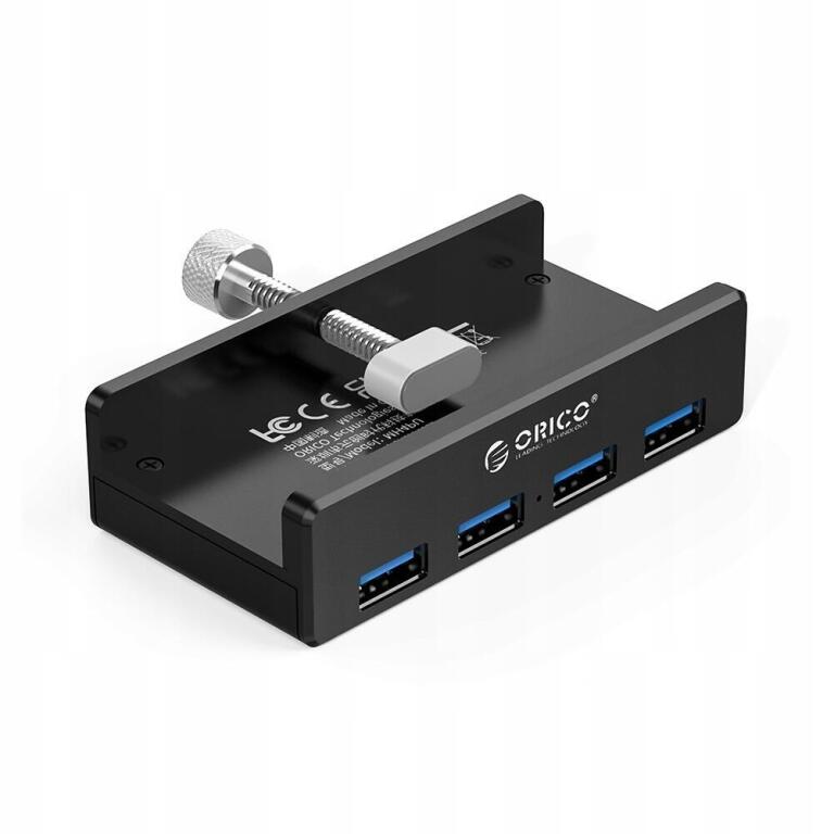 ORICO MH4PU Aluminum Alloy 4 Ports USB 3.0 Clip-type HUB Style 2 8533