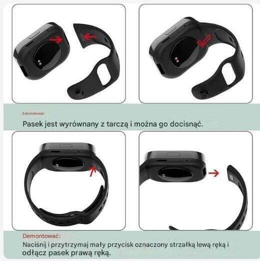 PASEK SILIKONOWY OPASKA DO XIAOMI REDMI WATCH 3 5487 (3)