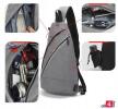 Plecak typu crossbody w odcieniach szarości 0037 (2)