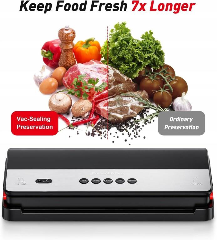 Urządzenie do pakowania próżniowego zgrzewarka Bonsenkitchen 4469 (2)