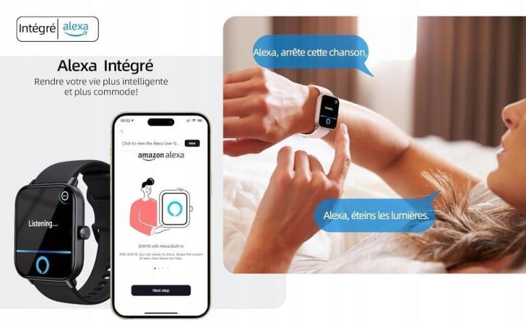 Gardien Smartwatch z funkcją telefonu zegarek fitness Inteligentny 2723 (3)
