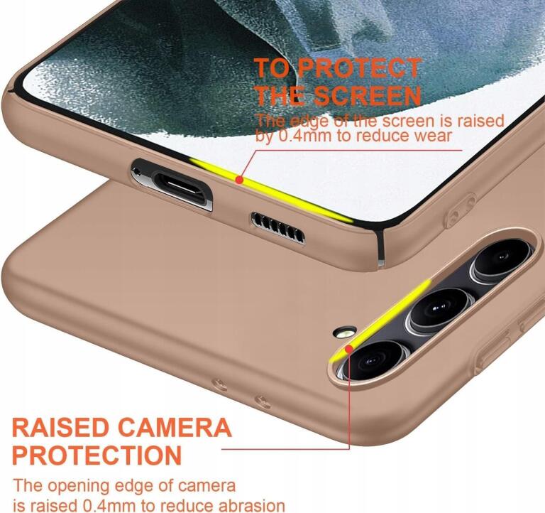 Etui na telefon Samsung Galaxy S23, ultra cienkie, matowe 1193 (3)