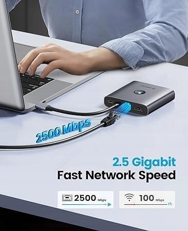STACJA DOKUJĄCA ORICO TYP-C 6 IN 1, FAX3-6P25R 1426 (2)