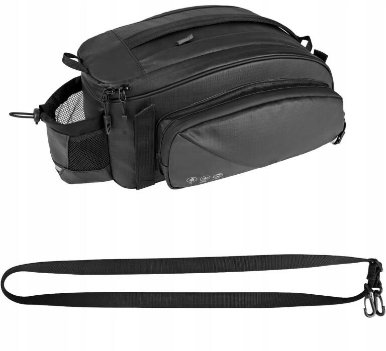 WODOODPORNA TORBA ROWEROWA, TORBA NA TYLNE SIEDZENIE 12L 1265 (3)