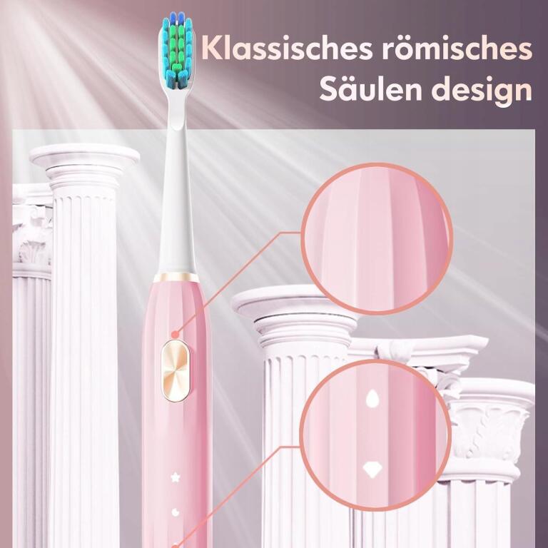 Elektryczna szczoteczka z 5 trybami czyszczenia i 6 głowicami 6179NB (3)