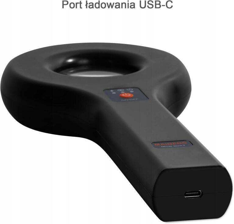 Lampa drewniana z badaniem UV, czarne światło LED 3620 (9)