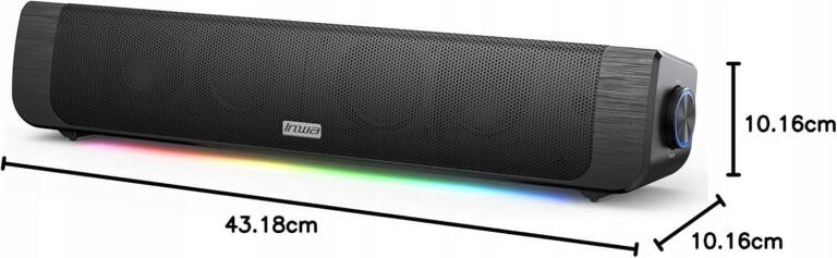 Inwa Głośnik PC Bluetooth posiada radio FM 3 rodzaje połączenia 1545 (3)