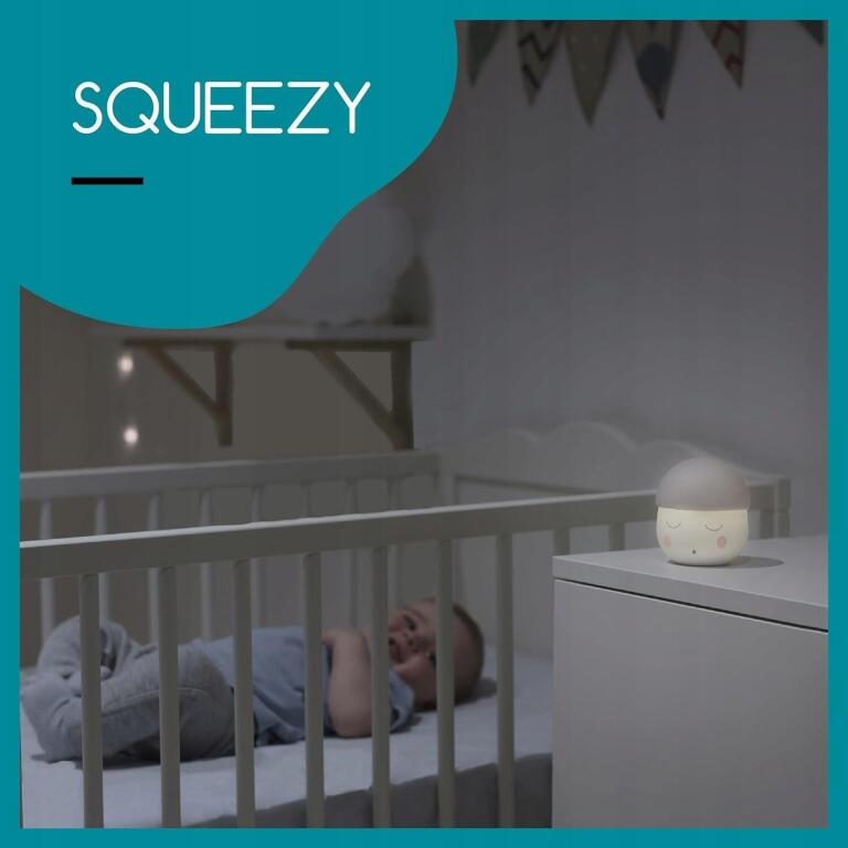 BABYMOOV SQUEEZY przenośna, miękka lampka w kształcie grzybka L016 (2)