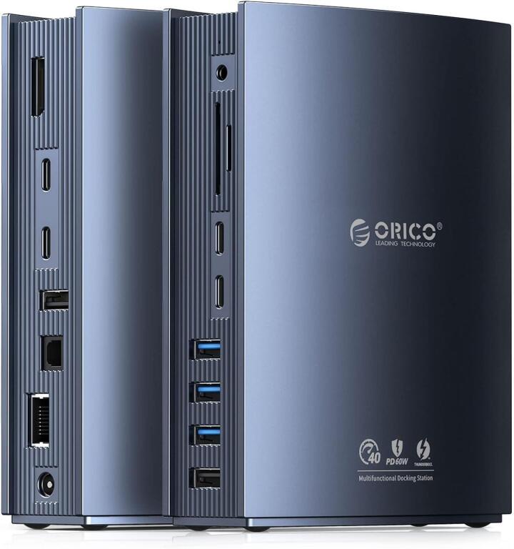 Thunderbolt 3 stacja dokująca, stacja dokująca ORICO 15 w 1 1459